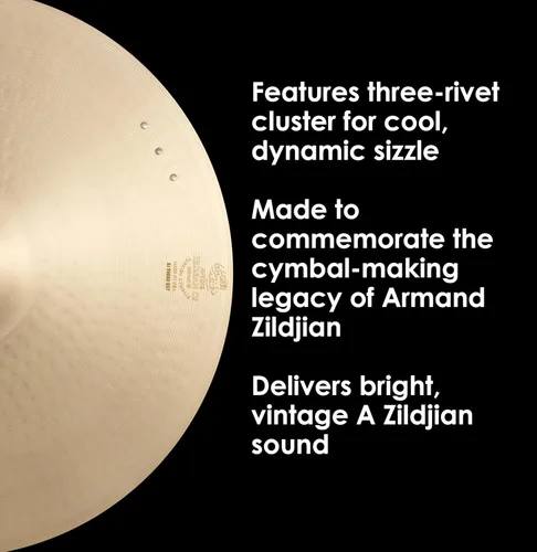 Miniatura 5 de Zildjian A0034 - Platillo mediano (20 pulgadas)