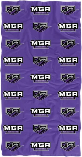 Miniatura 140 de LOGOVISION Abilene Christian University - Manta de 30 x 60 pulgadas, patrón de logotipo, CottonFront/PolyBackBeachTowel