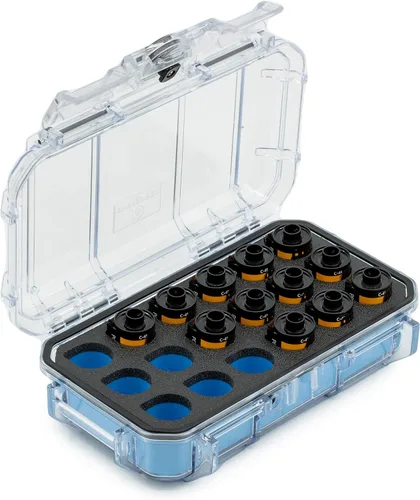 Miniatura 14 de Evergreen Estuche de almacenamiento de película de 4.724 in Capacidad para 18 rollos de película de formato medio Conserva y protege tu película