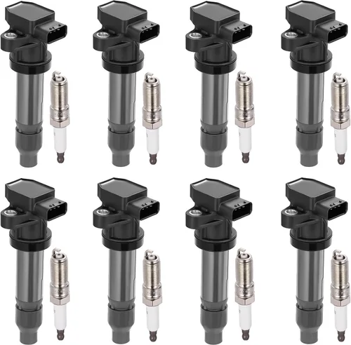 Miniatura 12 de BDFHYK Paquete de bobinas de encendido compatibles con Buick Century Roadmaster, compatibles con Cadillac Brougham Cimarron, Storm, C1500 C1500