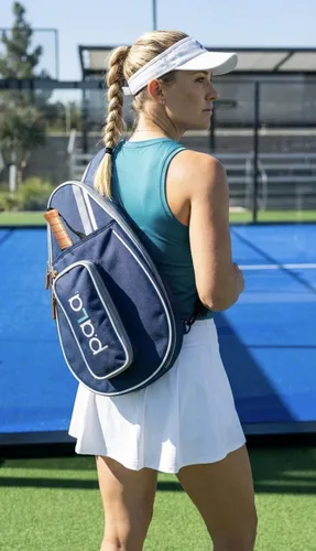 Miniatura 2 de Juego de raquetas de pádel con bolsa, incluye raqueta de pádel de alto rendimiento y bolsa elegante, ideal para principiantes y jugadores avanzados