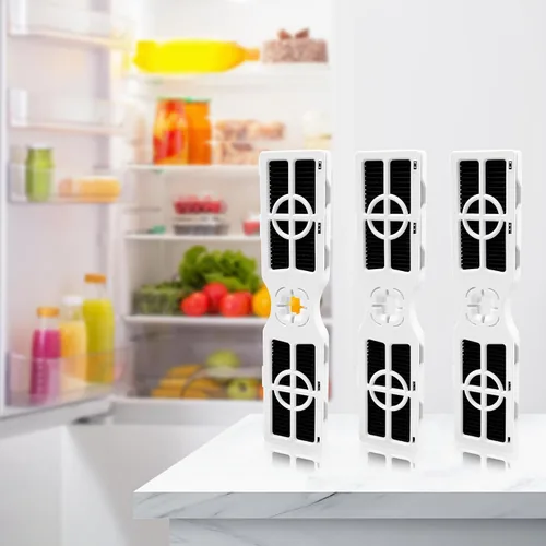 Miniatura 7 de Paquete de 3 filtros de aire de repuesto para refrigerador AF-2 RAF-2 compatibles con filtro de aire Frigidaire FRGPAAF2 PureAir para refrigerador