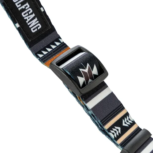 Miniatura 3 de Wolfgang - Collar de perro Martingala resistente con hebilla de nailon de liberación rápida para caminar y entrenar, estampado NewMoon, mediano