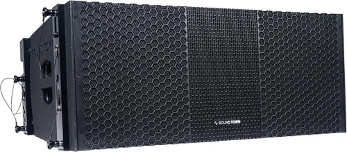 Miniatura 4 de Sound Town ZETHUS 4 x Sistema de altavoces de matriz de línea dual de 10” con controladores de compresión de titanio, rango