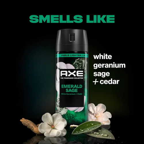 Miniatura 2 de AXE Body Spray Everyday Essentials, 4 unidades, mantente fresco durante 72 horas, sin aluminio, 2.9 onzas