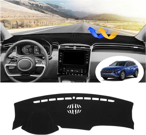 Miniatura 43 de FIILINES Cubierta para tablero Compatible con Mazda 3 2010-2013 Accesorios Tapete para tablero para Mazda 3 Accesorios Tapete para salpicadero
