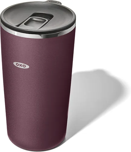 Miniatura 8 de OXO Strive - Vaso aislado de 24 onzas con tapa deslizante, cobalto oscuro