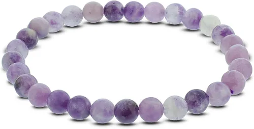 Miniatura 677 de Gem Avenue Handmade Round Bead Stretch Bracelet Unisex Natural Stone Beaded Jewelry for Men & Women, Elastic Wristband for Daily Wear