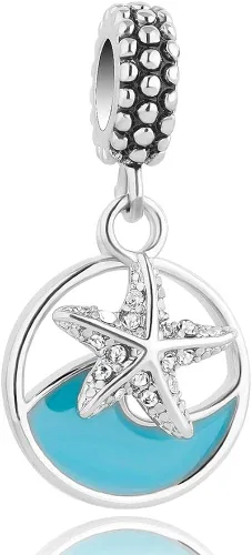 Miniatura 2 de LovelyJewelry - Abalorio para pulsera, diseño de estrella de mar