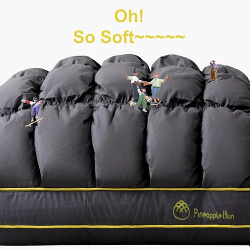 Miniatura 3 de YOUR MOON - Almohada de cama de apoyo mullida, tamaño estándar, relleno alternativo supersuave de alta calidad para dormir, calidad de hotel de lujo