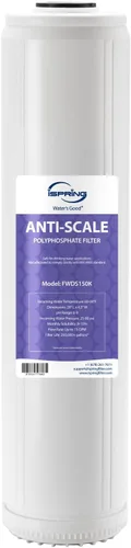 Miniatura 9 de iSpring FCRC25B - Cartucho de repuesto de filtro de agua de alta capacidad de 20 x 4.5 pulgadas, reductor de plomo, blanco, 1 unidad (paquete de 1)