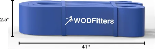 Miniatura 5 de WODFitters Banda de Asistencia para Dominadas para Estiramientos, Entrenamientos de Movilidad, Calentamiento, Recuperación, Levantamiento de #5 azul