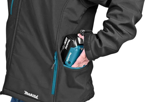 Miniatura 14 de Makita DCJ205ZM LXT Chaleco calefaccionado de 18 voltios, solo (negro, M), mediano