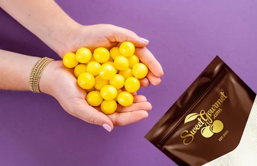Miniatura 4 de SweetGourmet Caramelo original LemonHead envuelto a granel 1 libra
