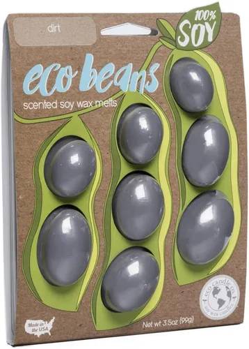 Miniatura 11 de Eco Candle Co. Eco Beans Wax Melts - Paquete de 2 unidades, ámbar vintage, 3.5 onzas, aromas de resina de madera, nuez moscada, canela y vainilla