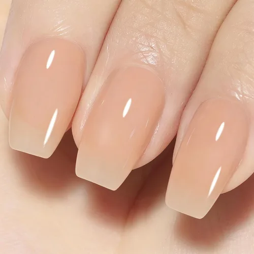 Miniatura 27 de YTD Likomey Esmalte de uñas de gel azul gelatina, 49.2 ft, translúcido transparente de pigmento fino, gel de uñas UV, manicura y pedicura