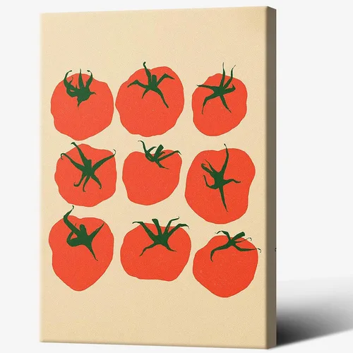 Miniatura 9 de Pósteres nocturnos de pasta retro, arte divertido de comida de fideos, arte de mediados de siglo, lienzo de cocina moderna de mediados de siglo