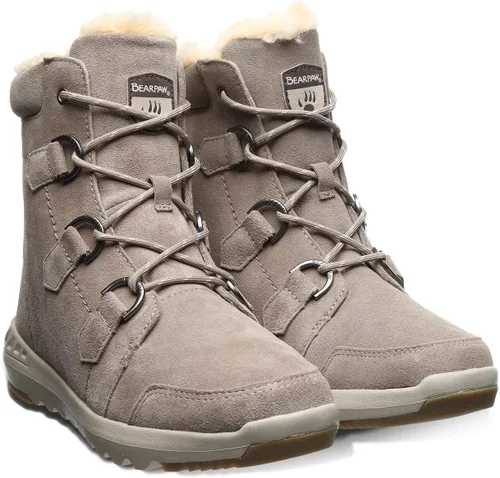 Miniatura 8 de BEARPAW Botas de invierno y nieve Tyra con forro de piel sintética para mujer