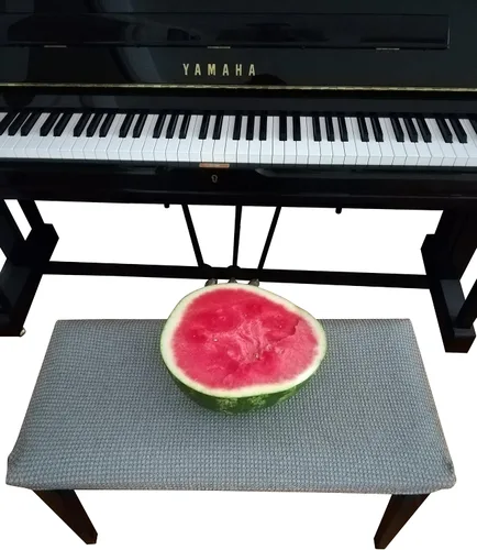 Miniatura 7 de Funda impermeable para banco de piano, perfecta para mascotas, niños, ancianos, bodas, fiestas. Lavable a máquina, elástica, extraíble, se limpia