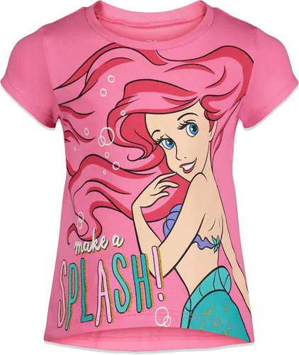 Miniatura 4 de Disney Princess Mulan Rapunzel Moana Tiana 4 Pack Short Sleeve Graphic T-Shirt