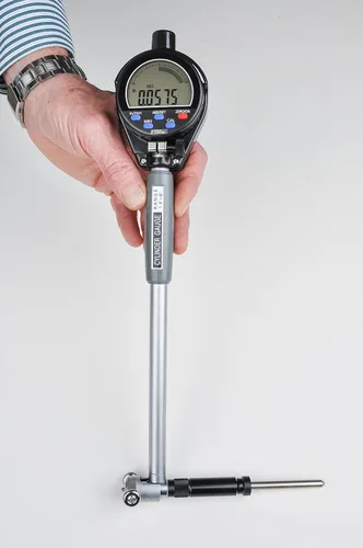 Miniatura 8 de Fowler 54-646-401-0, X-Tender-E Juego de calibradores de diámetro de marcación digital con rango de medición de 1.4" - 6"/35mm-150mm