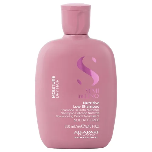 Alfaparf Milano Semi Di Lino Champú Nutritivo Sin Sulfato Humectante para Cabello Seco - Sin Parabenos y Parafina - Seguro en Cabello Tratado Color
