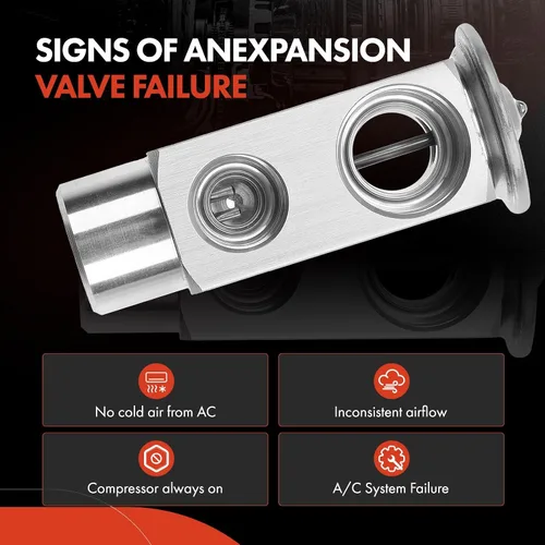 Miniatura 5 de A-Premium Válvula de expansión de CA compatible con Volkswagen Vanagon y BMW 325/325e/325i/M3/325iX/325e/318i/325is/735i/318is y Mercedes-Benz