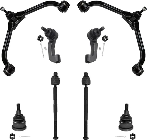Miniatura 87 de Detroit Axle - Kit de brazos de control de extremo delantero de 8 piezas para Dodge Dakota 00-04, Durango 00-03, 4 brazos de control superior e