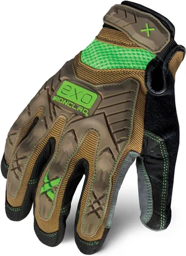 Miniatura 5 de IRONCLAD Guantes de trabajo Guantes de protección contra impactos Negro & rojo