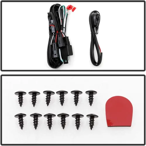Miniatura 4 de ACANII - Para Mazda CX-5 2017-2021 Luces antiniebla LED Parachoques Lámparas de Parachoques con Swith+Kit de Arnés Par de Conductor y Pasajero