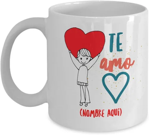 Regalo para esposa | Taza de cafe para novia | Perfecto regalo para navidad, graduados, profesionales y estudiantes | Vaso con afirmaciones