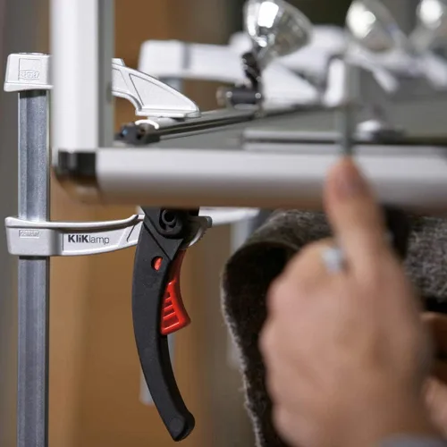 Miniatura 12 de Bessey – Palanca de sujeción KliKlamp con trinquete