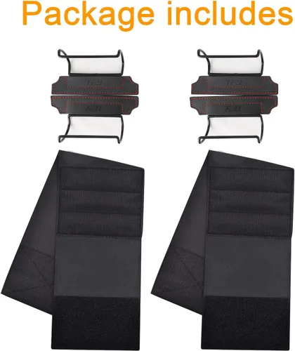 Miniatura 8 de TFY - Soporte de reposacabezas de coche para reproductor de DVD portátil Sylvania SDVD9805