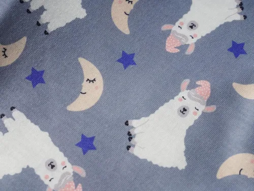 Miniatura 7 de Vopmocld Conjunto de pijama de manga corta de verano para niñas grandes, lindos patrones de gato, ropa de dormir Nighty 100% algodón
