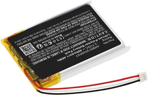 Miniatura 4 de Reemplazo de batería AHB572535PST de 400 mAh compatible con auriculares inalámbricos Bluetooth estéreo con cancelación de ruido Jabra Evolve 75