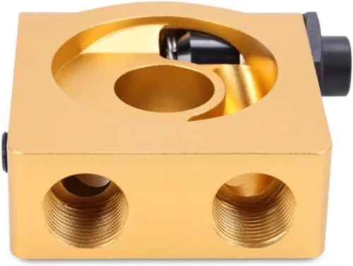 Miniatura 2 de Mishimoto Placa sándwich de aceite con termostato montado en la parte trasera