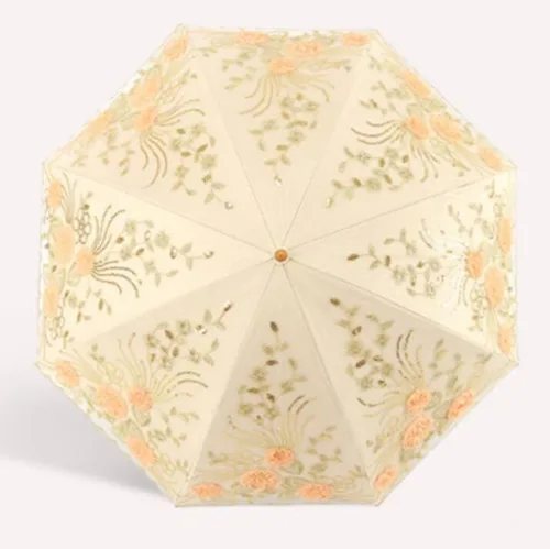 Miniatura 76 de Honeystore - Parasoles de encaje de flores para fiesta de boda, paraguas nupcial de encaje
