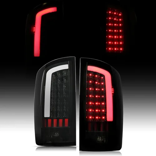 Miniatura 10 de HECASA Conjunto de luces traseras LED compatibles con Dodge Ram 1500 2500 3500 2002-2006, barra de tubo LED, lámpara de señal de giro de freno Lente