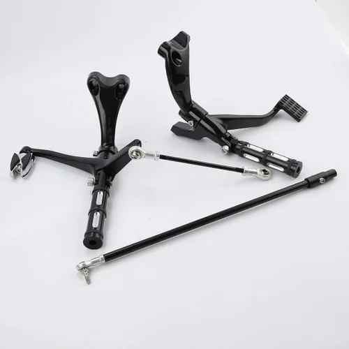 Miniatura 16 de XFMT - Reposapiés para motocicletas, compatible con Sportster