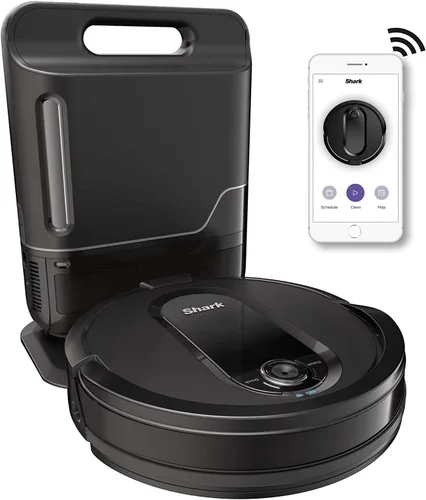 Miniatura 2 de Shark IQ Robot Auto-vacío XL RV101AE, vacío robótico, navegación IQ, Mapeo en el hogar, Pincel de autolimpieza, Wi-Fi conectado, Trabaja con Alexa