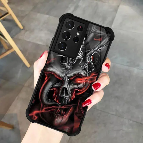 Miniatura 141 de CARLOCA Funda compatible con Samsung Galaxy S22 Ultra, diseño gráfico de Star Howling Wolfs Samsung Galaxy S22 Ultra, diseño gráfico, a prueba