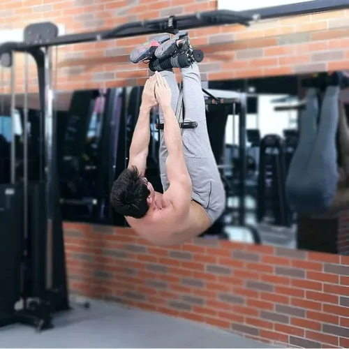Miniatura 2 de YANGG Máquina invertida portátil Equipo de fitness para el hogar Ayuda invertida Perchas invertidas al revés Colgando Camillas de elevación Equipo