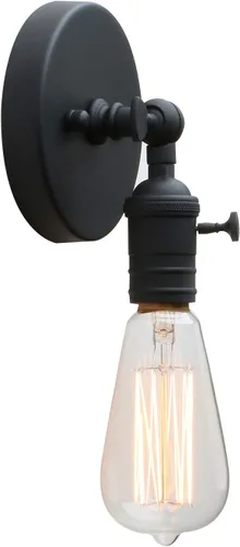 Miniatura 12 de Permo Vintage lámpara estilo candelabro de metal industrial para montar en pared, 60.00watts Antiguo