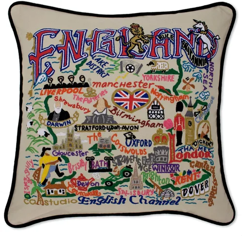 Miniatura 95 de Catstudio Almohada decorativa bordada a mano de Texas