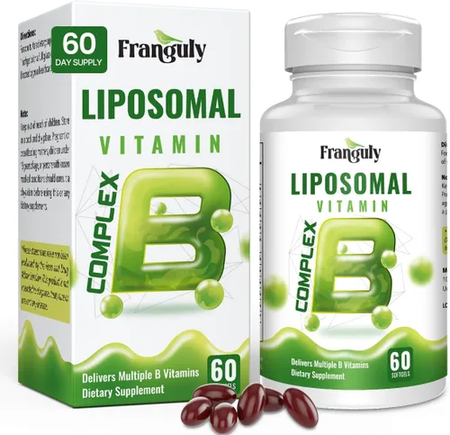 Methylated B Complex,Liposomal Methyfolate 5-MTHF,Methylated B12 Complex,Ultra High Absorption with Choline Inositol-Supports Methylation,Energy and