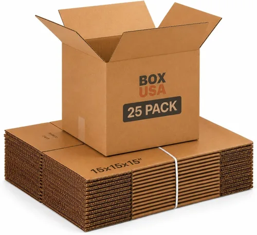 Miniatura 14 de BOX USA Cajas de envío pequeñas de 30,5 cm x 30,5 cm x 30,5 cm Paquete de 25 - Caja de cartón corrugado para mudanza, envío, embalaje, envasado