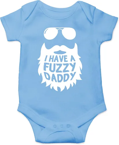 Miniatura 17 de I Have a Fuzzy Daddy - Divertido body esencial para bebé, ropa para niña recién nacida, trajes de bebé niño