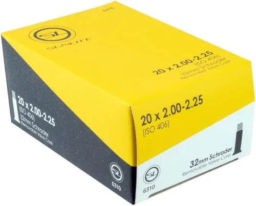 Miniatura 9 de Sunlite Tubos de válvula Schrader Standad, varios tamaños Negro