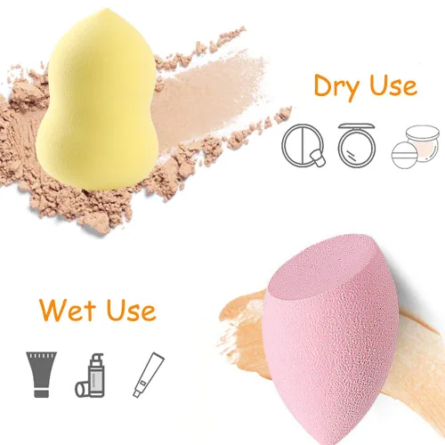 Miniatura 4 de Juego de 24 esponjas de maquillaje – 21 esponjas veganas sin látex con 3 soportes para licuadora de maquillaje, base cosmética de belleza, soplete