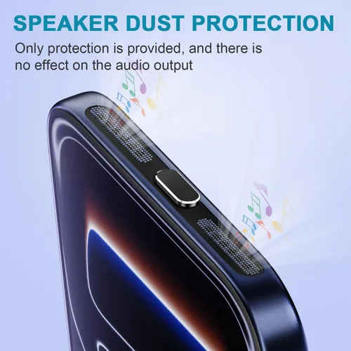 Miniatura 4 de Tapón Antipolvo USB C, Funda de Puerto USB C Tipo C para Enchufe de Puerto de Carga, Funda Antipolvo para Altavoces, Accesorios para iPhone 17 Pro
